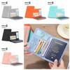 Travel Wallet PU Leather Passport Holder Passport Package PU Passport Clip  Man Women