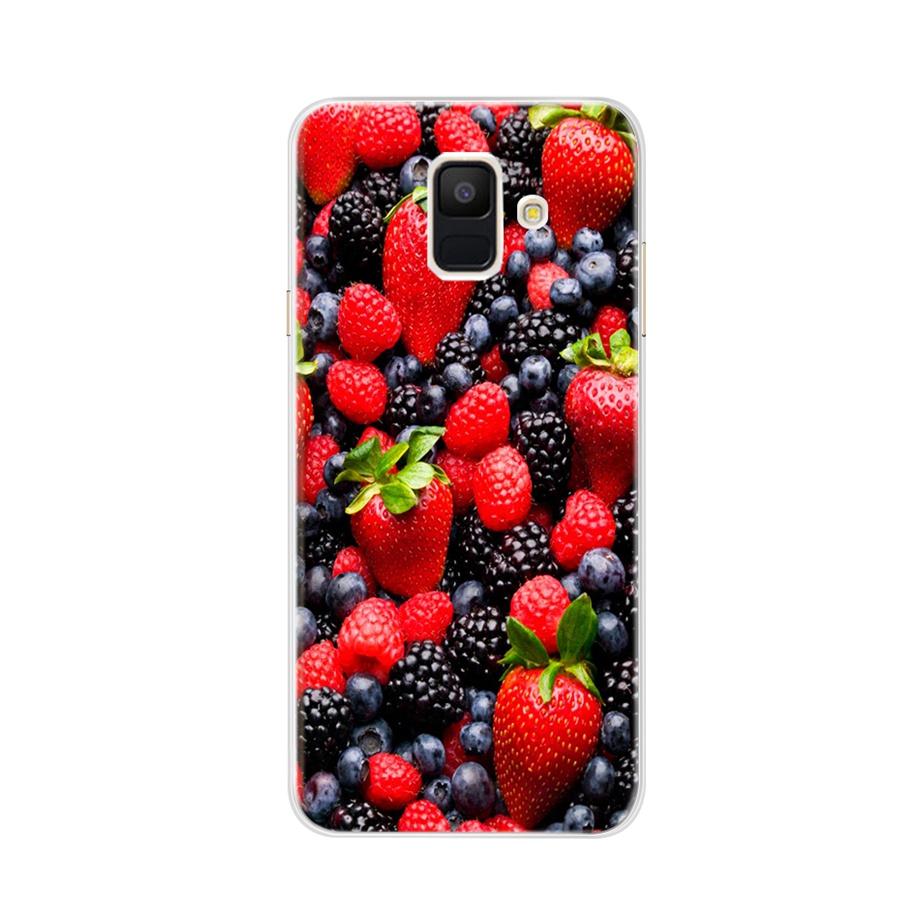 Для чехла Samsung A6 2018 Чехол A600F Мягкий Силикон ТПУ Задняя Крышка Чехол для Телефона Для Samsung Galaxy A6 Plus 2018 A605 A605F A 6 Чехол