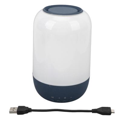 Ночной светильник Bluetooth-динамик Портативный беспроводной динамик 7 цветов меняющий прикроватный светильник для