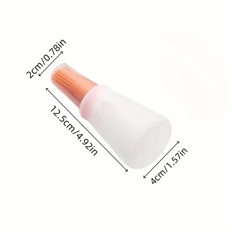 1 шт. Силиконовая кисточка для поливки с дозатором масла - пищевая, идеально подходит для барбекю и выпечки, необходимая на кухне