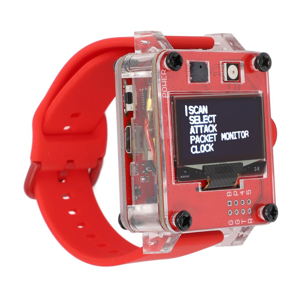 Wireless Fidelity Watch for 8266 Programmable Development Board 1.3 Inch Organic Light Emitting Diode Attack Control Test Tool