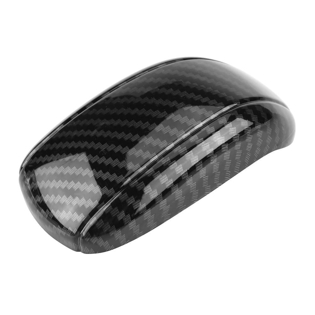 Car Gear Shift Knob Cover Trim Sticker for Mitsubishi Eclipse Cross 17 18 Carbon Fiber