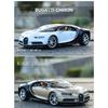 Welly 1/24 Суперкар Bugatti Chiron Сплавная машина Литые и игрушечные транспортные средства Модель автомобиля Миниатюрная масштабная модель автомобиля Игрушка для детей