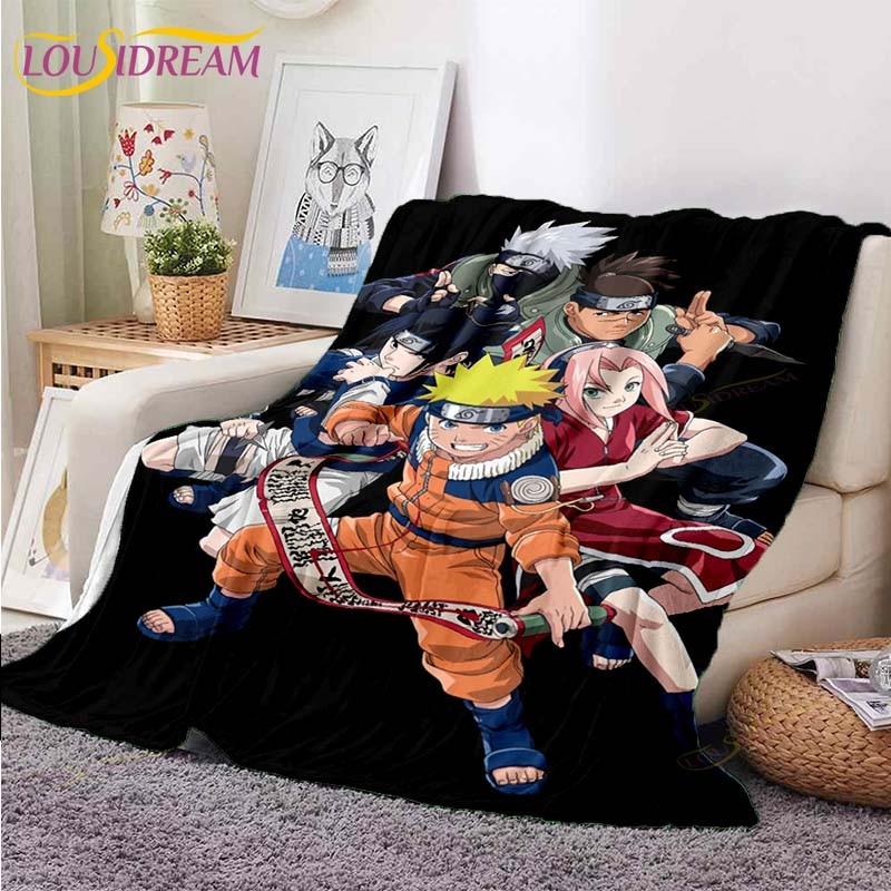 Одеяло Наруто, одеяло с рисунком Наруто, пододеяльник для дивана, дорожное постельное белье, фланелевое одеяло, покрывало
