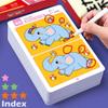 Find The Difference Concentration Training Game Picture Books Puzzle Toy  Development Toy