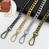 Women's Aluminum Chain Shoulder Bag Strap - DIY Woven Accessories for Luggage & Crossbody Bags