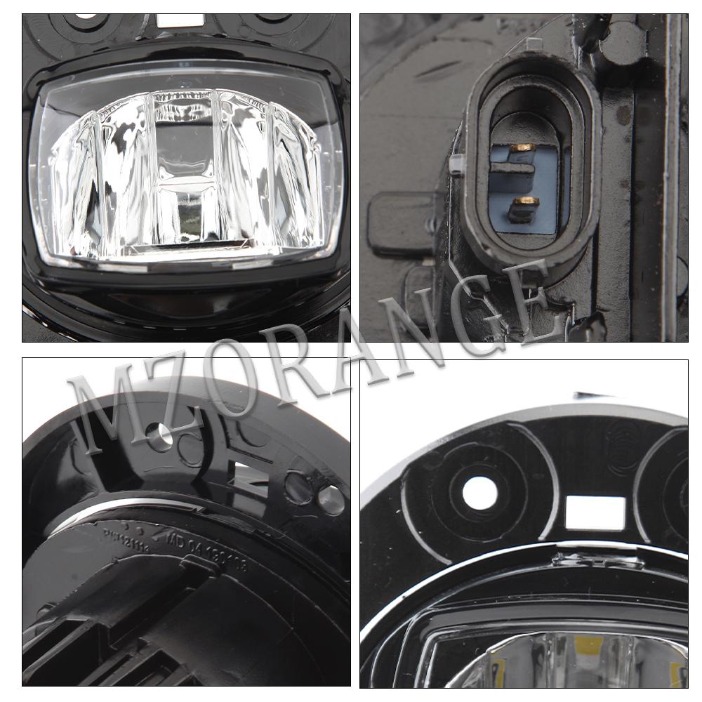 LED Fog Lights for Jeep Cherokee 2019 2020 2025 Headlights Fog Light Foglights Front Bumper Driving Lamp Car Parts 68410368AB