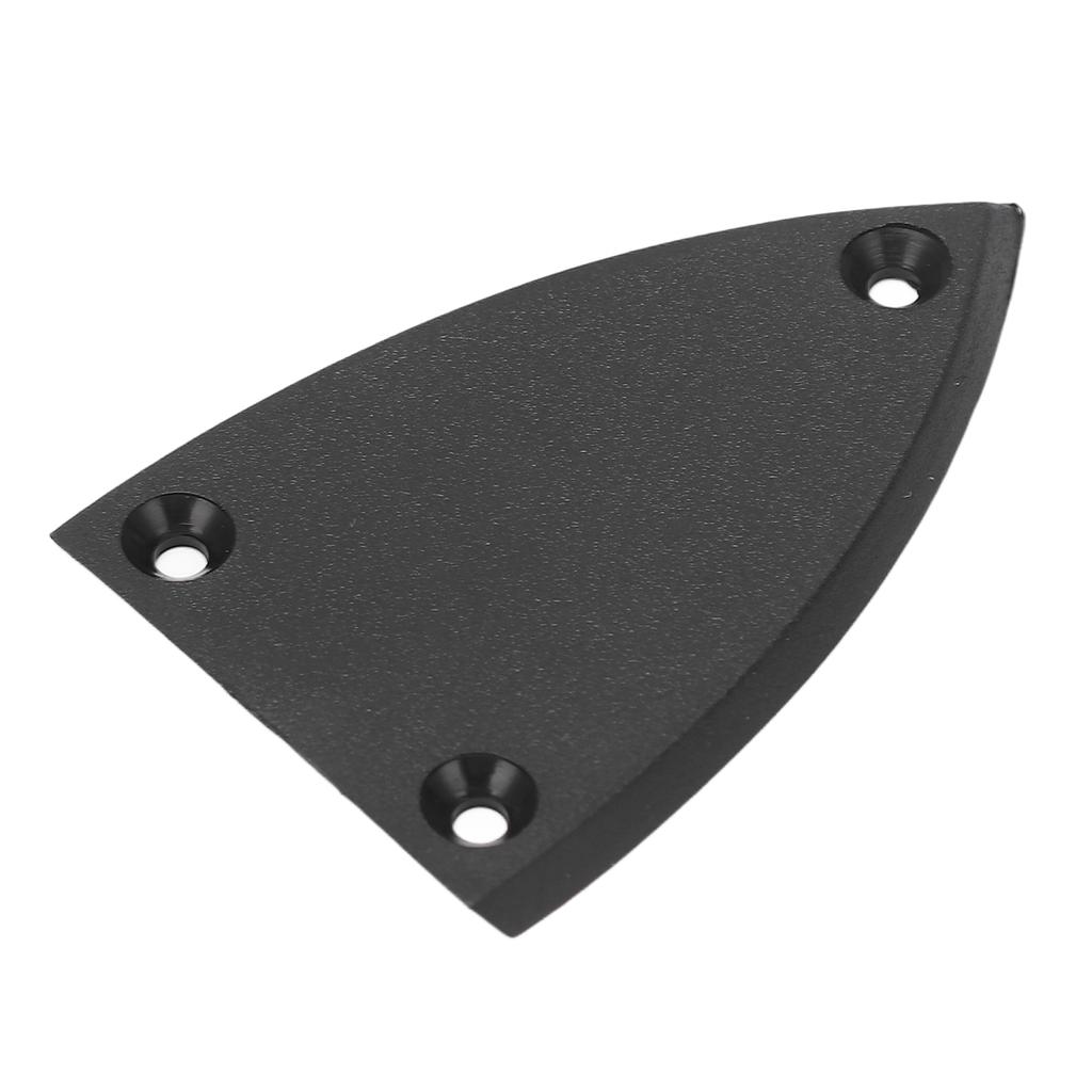 Треугольная крышка анкерного стержня с 3 отверстиями, пластиковая для бас-акустической электрогитары, запасные части, черная