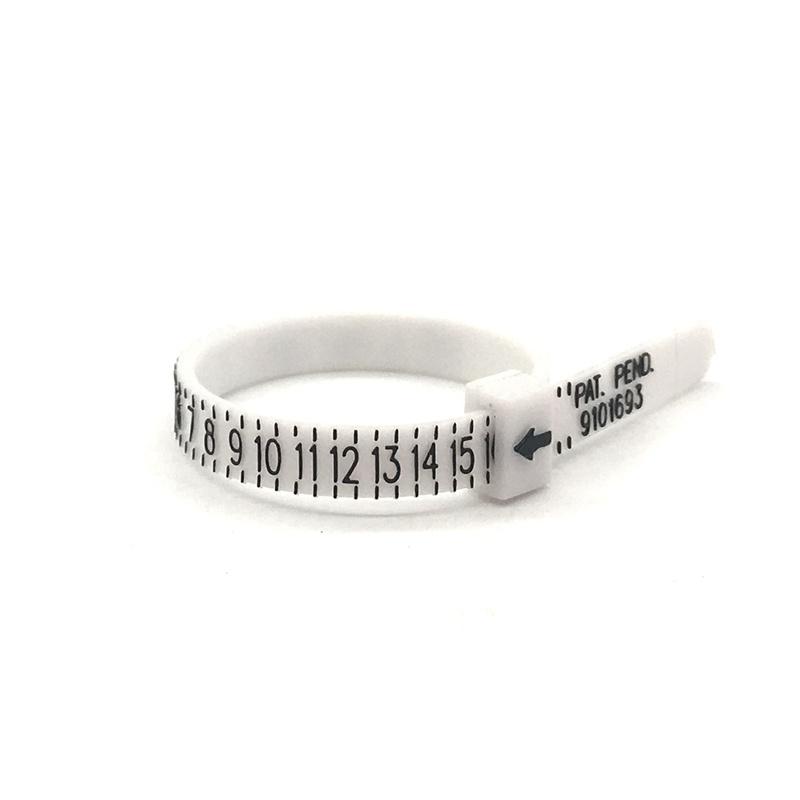 1set Plastic Ring Sizers Finder Mandrel Stick Finger Gauge Kit for Craft DIY Jewelry Making Ring Size Jewelry Measuring Tools