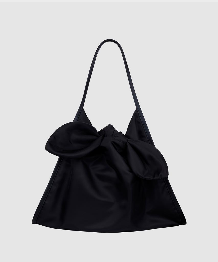 Roroanco Ribbon Shopper / Black