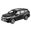 1/32 Toyota Highlander 2023 Внедорожник Литой Металлический Игрушечный Автомобиль Модель Со Звуком и Светом Игрушка с Оттяжкой Коллекционные Предметы Подарок на День Рождения