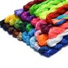 1.0mm/20m Tassels Braided String Thread Nylon Cord Beading String Chinese Knot Thread Macrame Cord For Jewelry Making