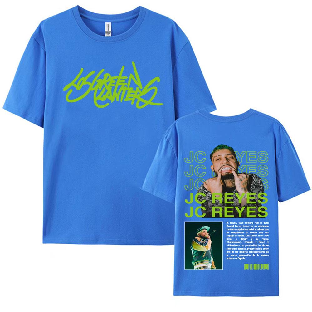 Rapper Jc Reyes Album Tour 2025 Merch T Shirts Men Women Streetwear Hip Hop T Shirt Fashion Casual Short Sleeve Cotton Tshirt