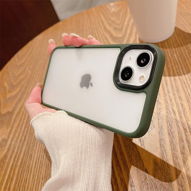 Противоударный матовый прозрачный чехол для Iphone 13 12 11 Pro Max X Xr Xs, мягкий силиконовый защитный бампер, задняя крышка для Iphone 13pro Max