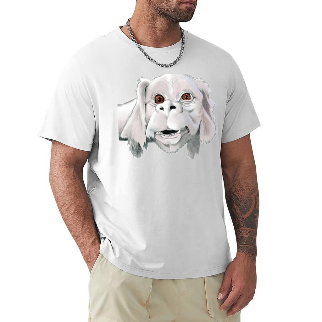 Falkor Neverending Story Costume Tshirt Abstract Pattern Print Top