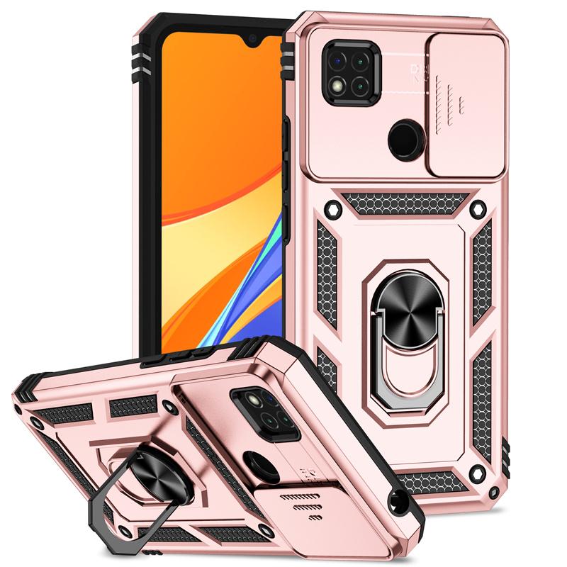 Для Redmi 9C чехол противоударный бронированный магнитный автомобильный держатель кольцо чехол для телефона для Xiaomi Redmi 9C 9 C Redmi9C защитная задняя крышка камеры