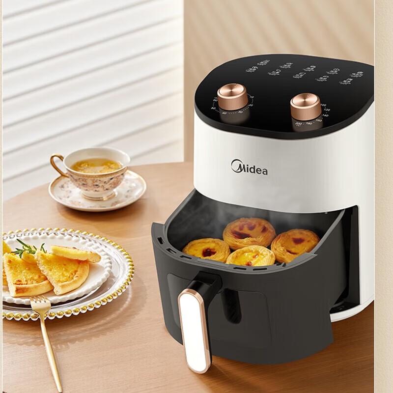 Midea 4.5L Non-Preheat Air Fryer CN plug (adapter included)