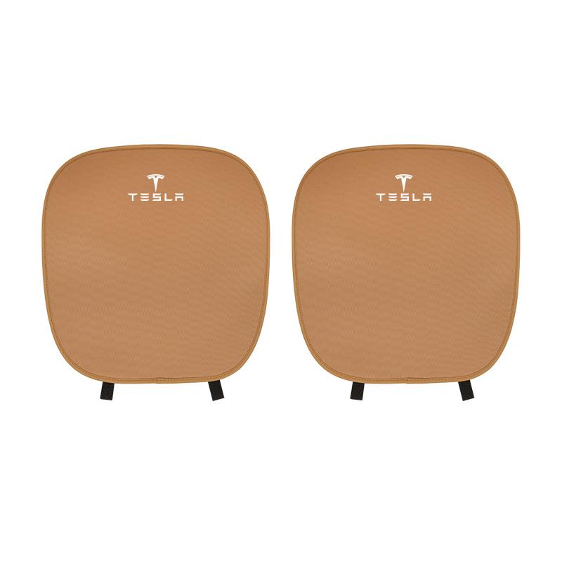 CPSSA1 Car Seat Cushion Cover Ice Silk Breathable Protection Mat For Tesla Model 3 Model S Model X Model Y Cybertruck Roadster SpaceX