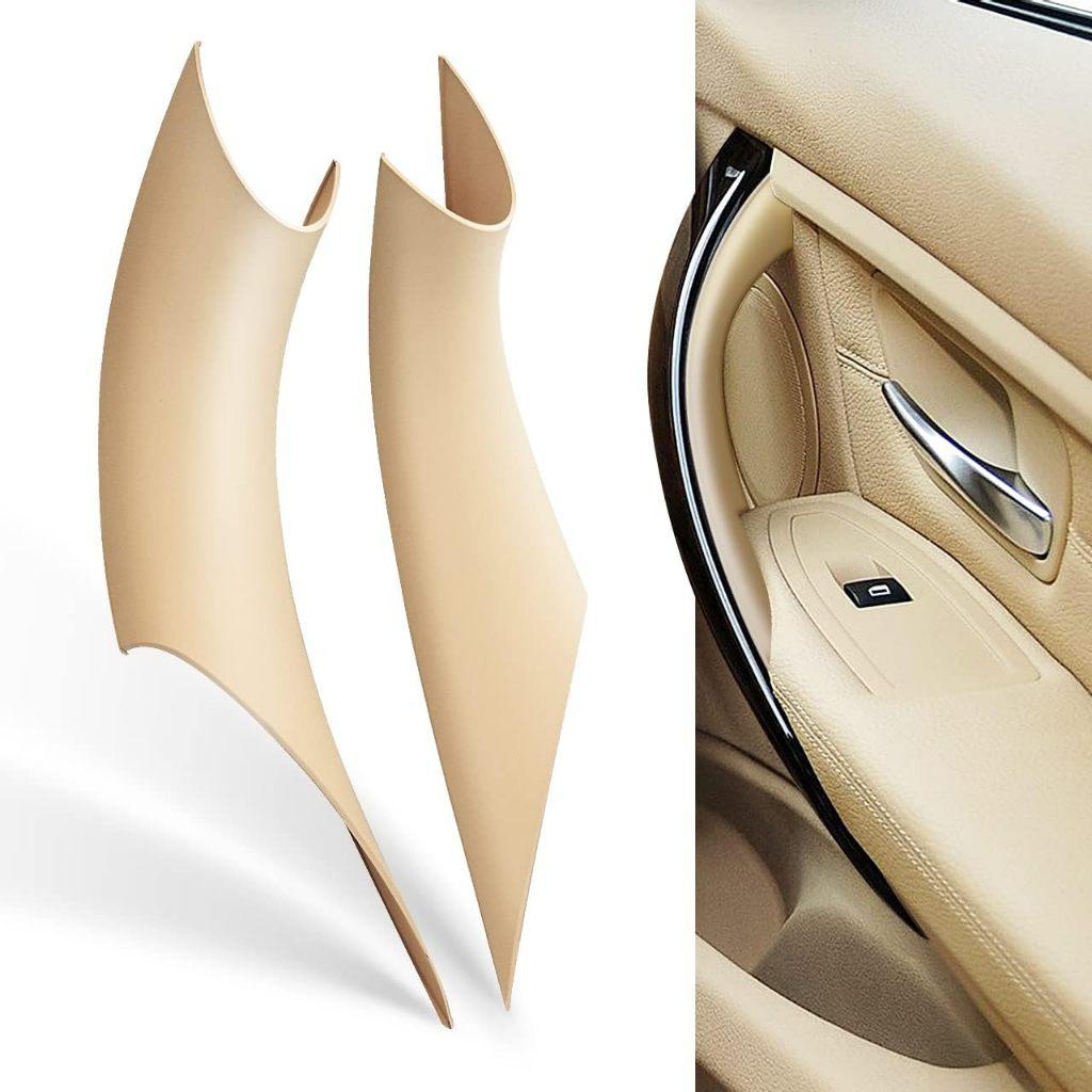 ABCDES1Car Interior Door Handles For BMW F30 F31 F32 F34 F36 F80 F82 3 4 Series 3GT ABS Interior Door Handle Pull Protective Cover