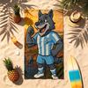 Paysandu Para (5) Theme Beach Towel Sand Resistant Soft And Comfortable Suitable For The Pool Camping Yoga And Diving A Travel Essential