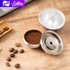 [NVCG6] Reusable Coffee Capsules Pods Refillable Stainless Steel Compatible for Nespresso VertuoPlus (2.4 Oz)