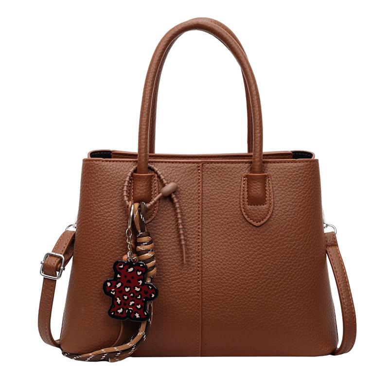 Ретро сумка женская осень-зима 2025 новая универсальная повседневная на плечо, сумка-мессенджер, премиальная текстура, портативная сумка-тоут