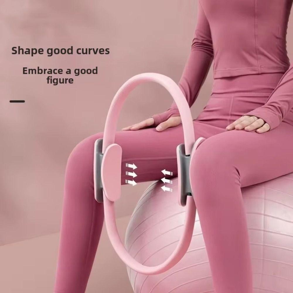 Non-Slip Grip Exercise Yoga Pilates Ring Durable Fitness Circle Exercise Equipment