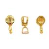 Серебряный кулон с нефритом S925 2025 года с позолоченной застежкой 24K для DIY ручной работы