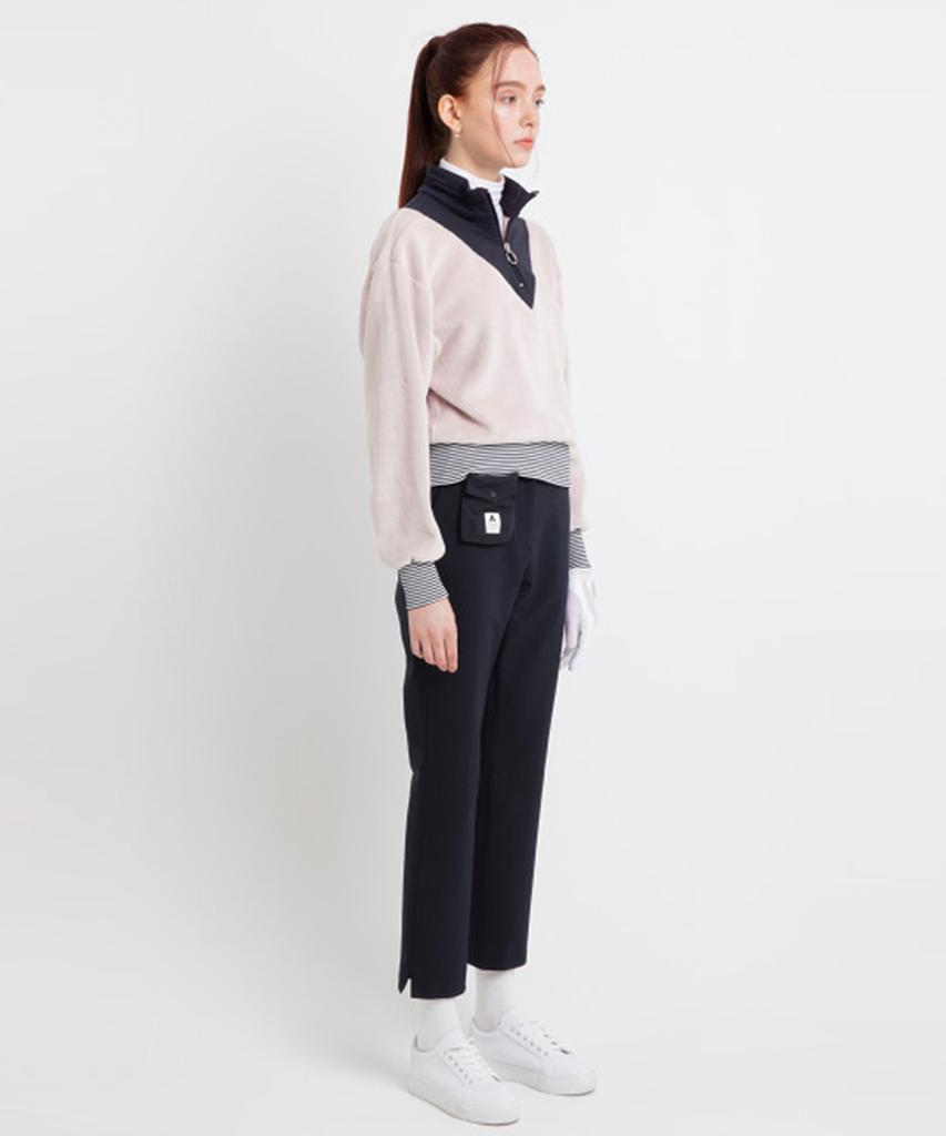 AVEN Pocket Slit Pants Navy