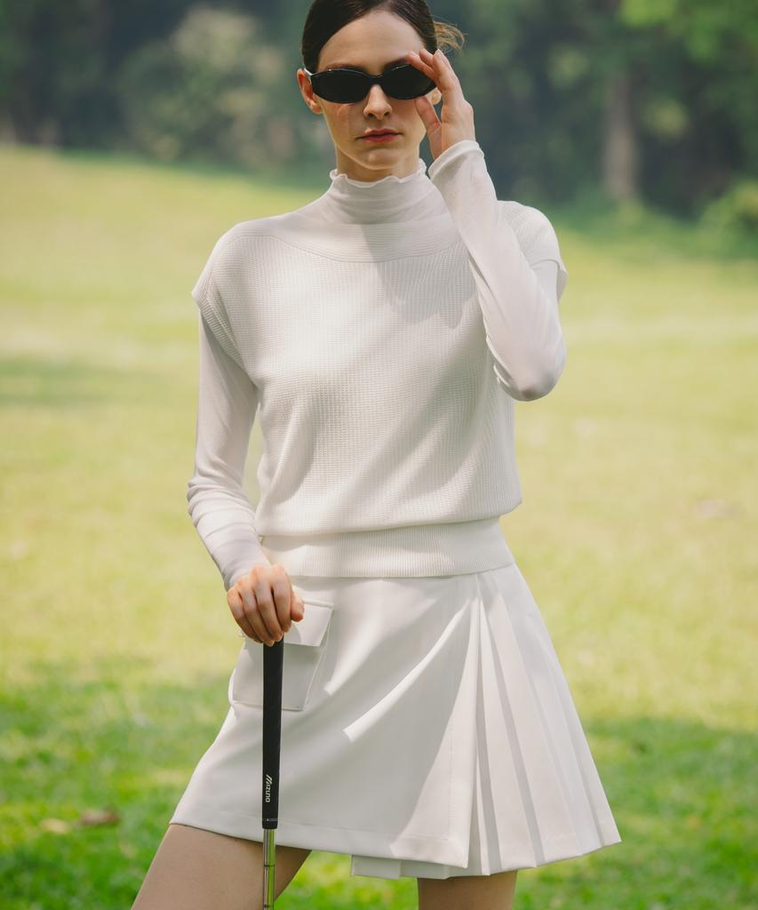 OBER GOLF Summer Boat Neck Knit (Cream)