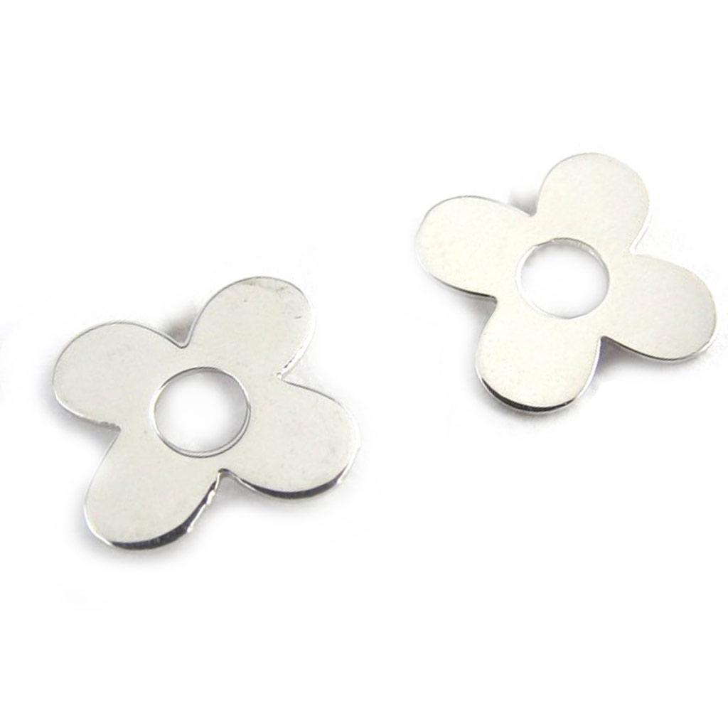 Les Trésors De Lily [N2221] - Серебряные серебряные серьги «Флора»