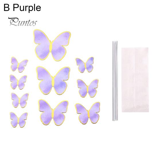 Популярные простые в использовании 2 стиля украшения торта многоцветные пищевые для выпечки