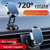 Магнитный держатель для телефона в автомобиль с вращением на 720° и складным креплением