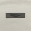 Fear of God Essentials SS22 Relaxed Hoodie With Fleece Logo Men Tops Wheat FOG-SS22-131
