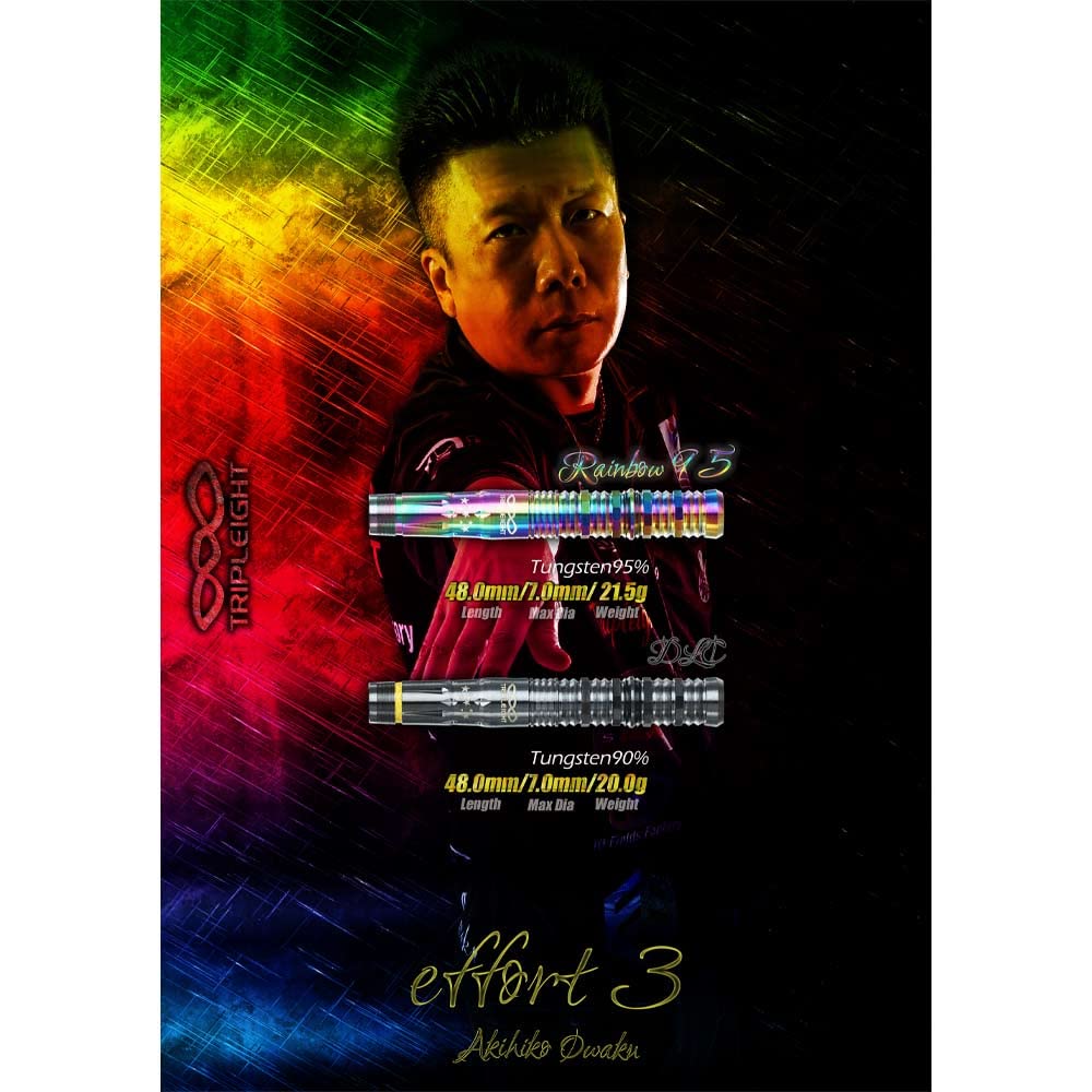 Dynasty DYNASTY TRIPLEIGHT Effort3 Effort 3 DLC 2BA Yamato Hisahiko Player Model Dart Barrel Dart Set