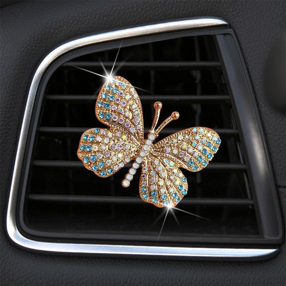 Woman -studded Air Outlet Decoration Car Perfume Clip Outlet Vent Clip Car Aromatherapy Clip