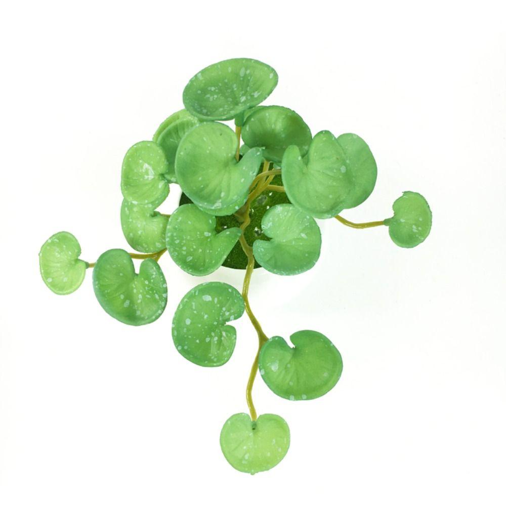 Window Porch Office Decor Garden Fake Ivy Leaves Copper Coin Grass Simulation Plant Desktop Bonsai