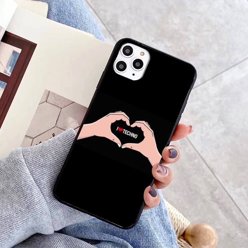 Чехол для телефона Techno Music для iPhone 11 12 13 Mini Pro Max 8 7 6 6S Plus X 5 SE 2020 XR XS Funda Case
