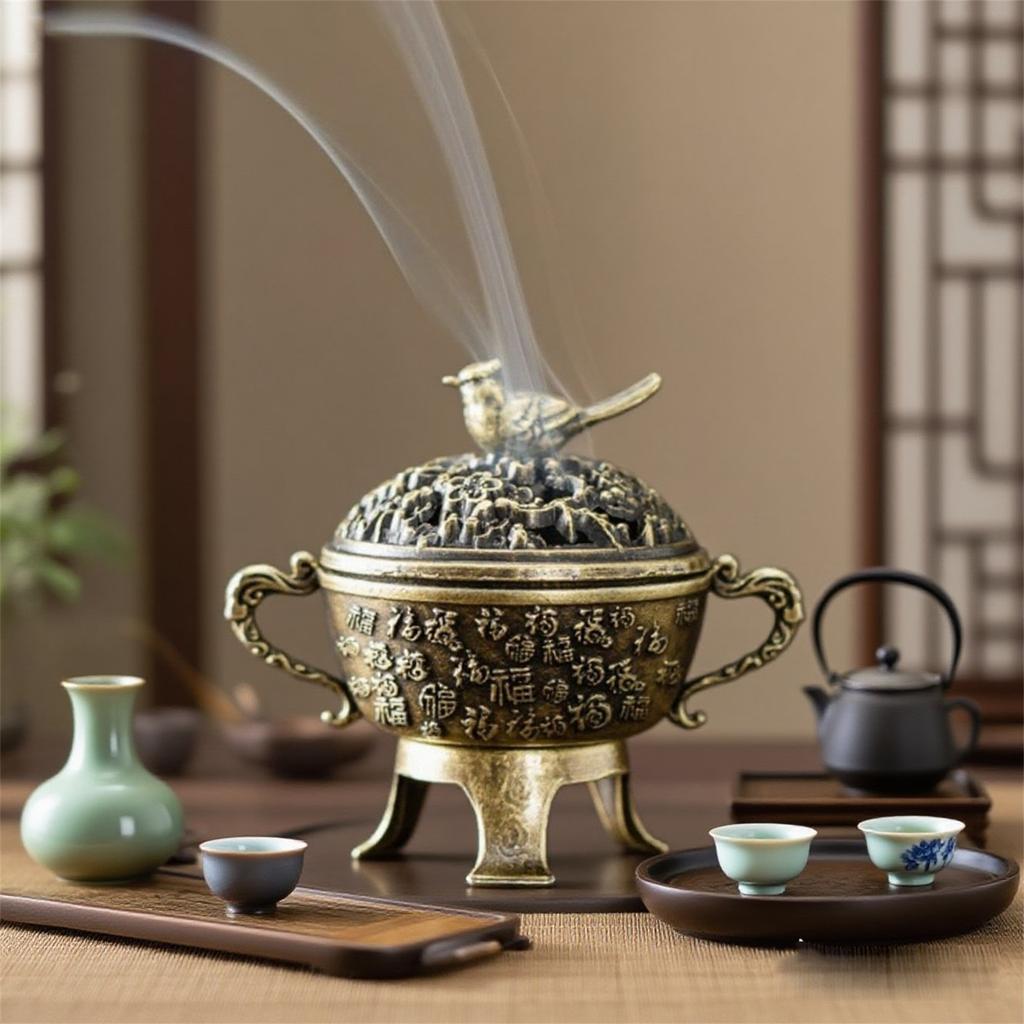 Курильница для благовоний Бытовая комната Аромадиффузор Рамка Аромадиффузор Украшение