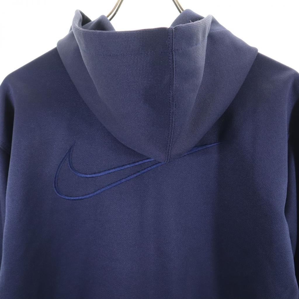 Nike 90-е годы Белый ярлык Сделано в Японии Джерси Парка на половину молнии Мужская Б/У