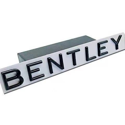 Наклейка на багажник BENTLEY LOGO С Английской Буквой Для Bentley Flying Spur Continental GT Bentayga Mulsanne
