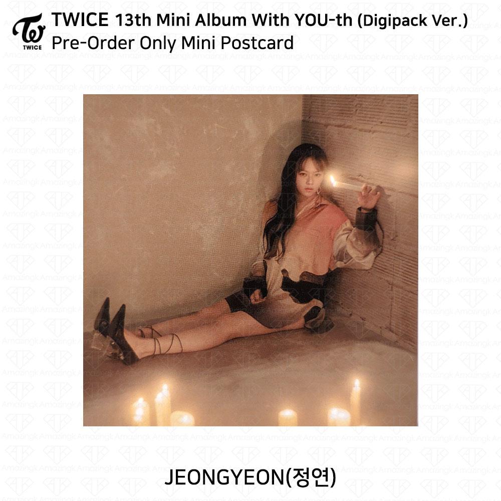 Twice 13-й мини-альбом с молодежной фотокарточкой YOU-th, постером, пленкой, стикером Jeongyeon KPOP K-POP