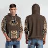 Осенняя мужская толстовка с капюшоном, ретро-модная мужская одежда, 3D-принт с этническим узором, длинный рукав, толстовка с капюшоном, новые толстовки для мужчин