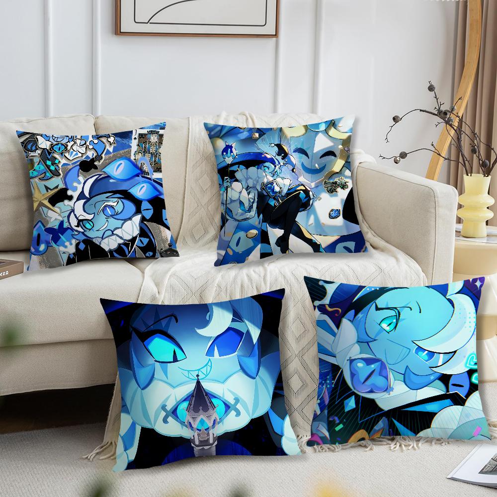 C-Cookie Run K-Kingdom Наволочка для подушки Shadow Milk Cookie Гостиная Изголовье Офис Спальня Подушка Диван Подушка для сна