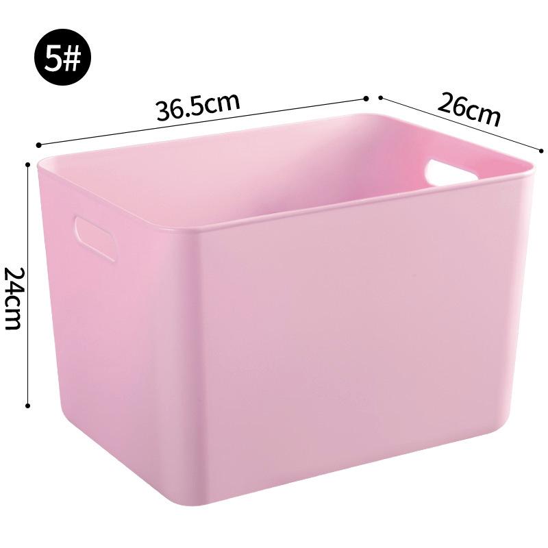 Пластиковый ящик для хранения игрушек, украшений, мелочей и одежды с розовой кружевной крышкой