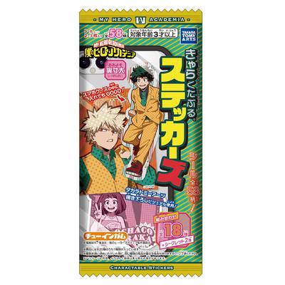 TAKARATOMY My Hero Academia Charakutabu Наклейки 20 шт. Candy ARTS Игрушка/Жвачка