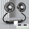 Raksonic Car Electric Rear Small Fan with USB Powerful Airflow Air Easy Air Heatstroke Prevention Fan, Double-Headed Hose, Cooling, Airflow, 3-Level