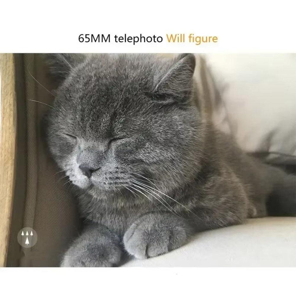 Smartphone Lens 65mm Portrait Lens For iPhone & Android Phone Cameras For Iphone 16 15 14 13 12 Pro Max Tablets & Laptop Webcams