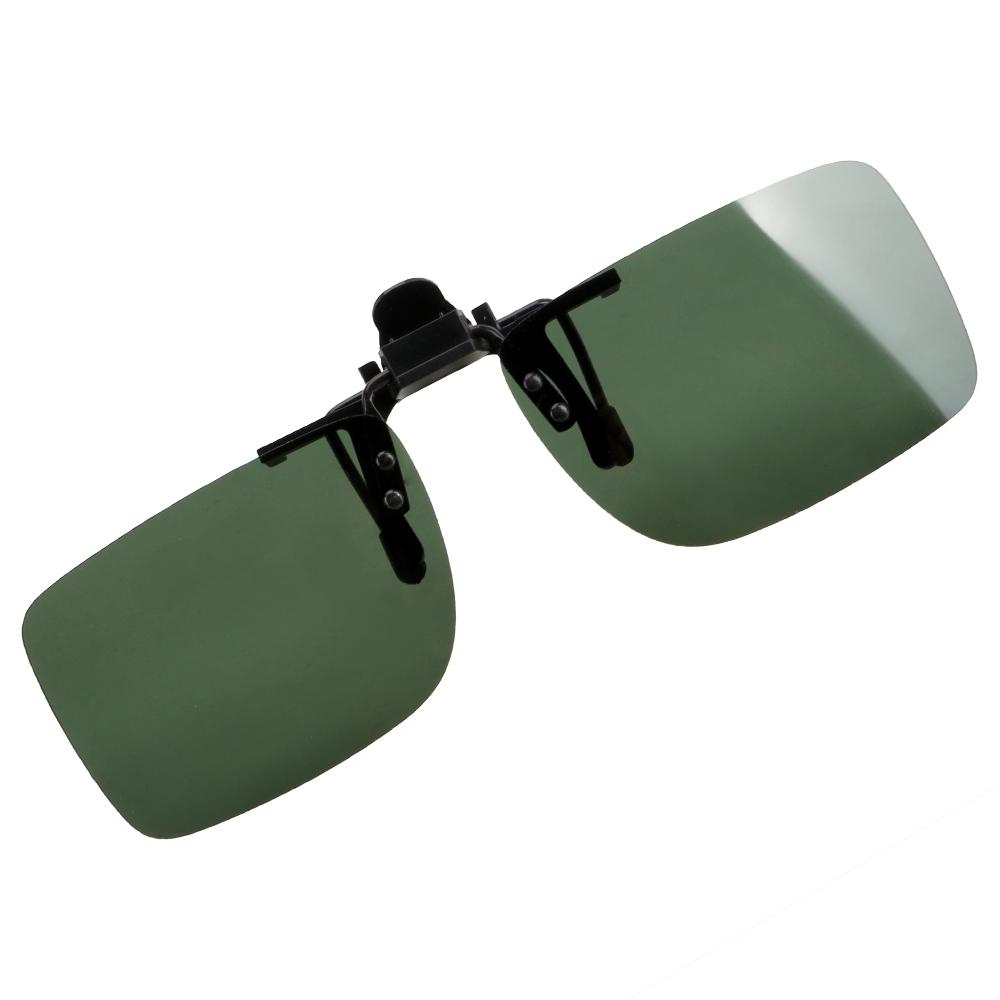 For Men Women Driving Night Vision Lens Anti-UVA UVB Clip On Sunglasses Driver Goggles Polarized Sun Glasses