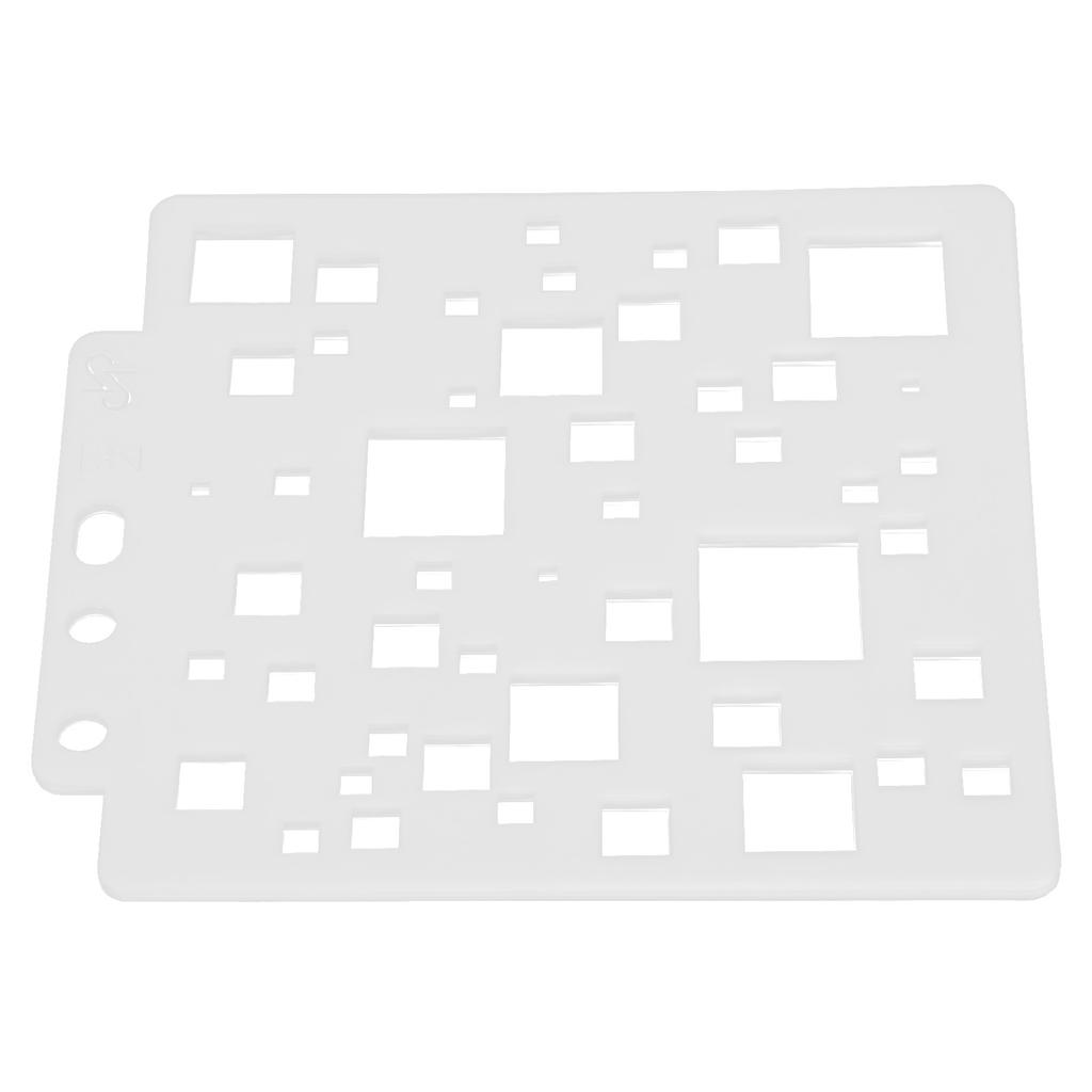 10Pcs Mandala Template Painting Drawing Cutting Stencils Reusable DIY Making Mold Art Supplies